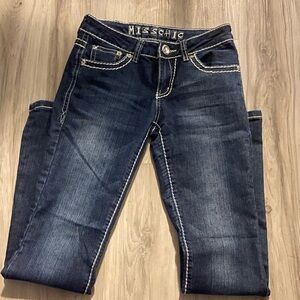McBling angel wing jeans